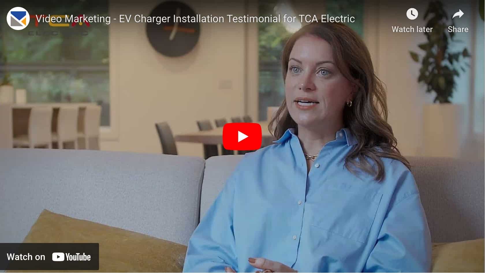 Video Marketing – EV Charger Installation Testimonial for TCA Electric